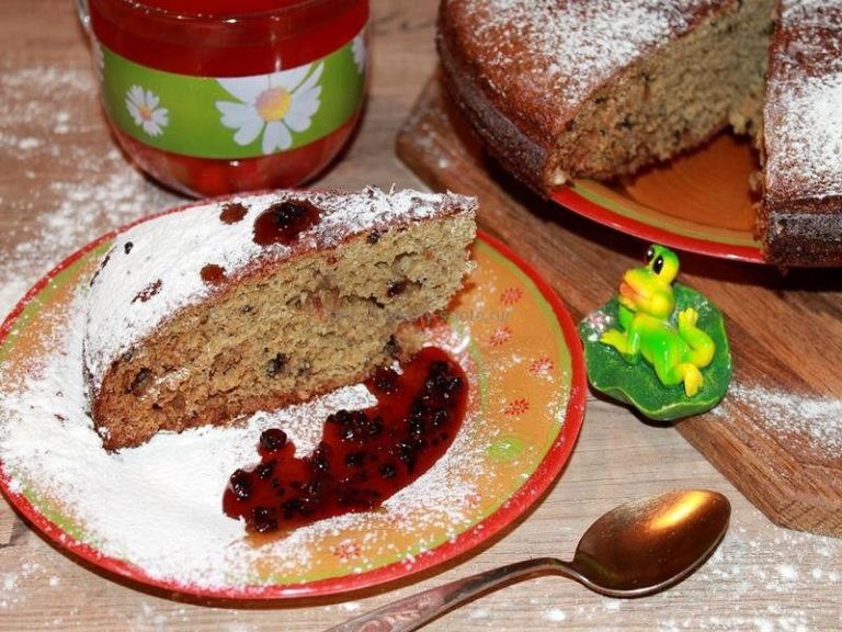 Рецепт коврижки с вареньем