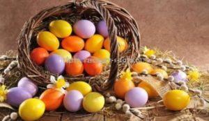 Значения цвета яиц на пасху