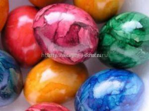 Необычная окраска яиц