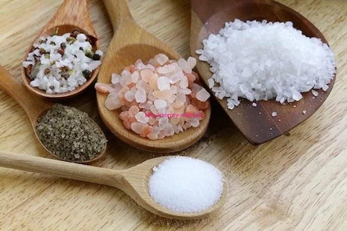 различные виды соли