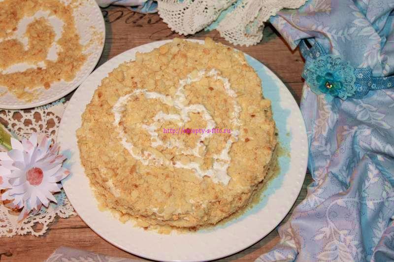 рецепт торта наполеон с пошаговыми фотографиями
