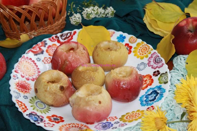 яблоки запеченые в духовке