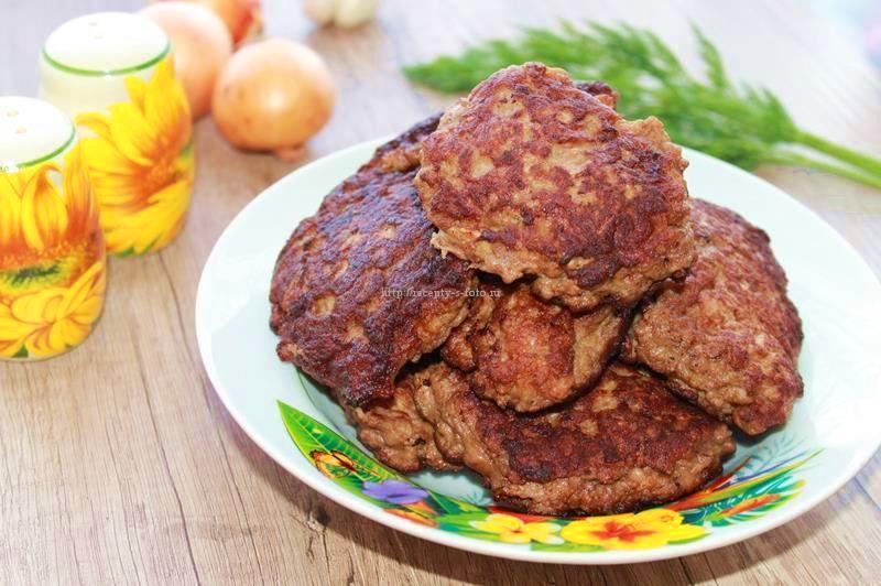 Печеночные котлеты