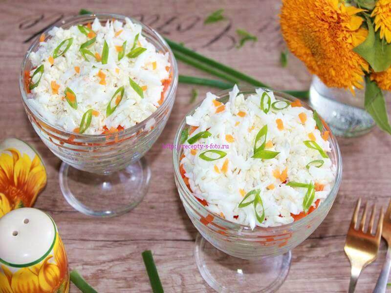 Салат из скумбрии консервированной – топ-3 красивых рецептов