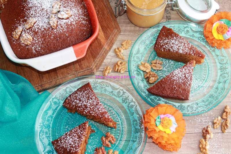 Медовый пирог на кефире