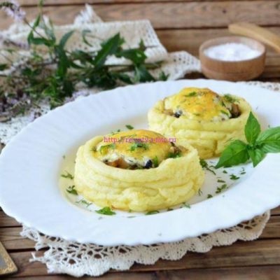 картофельные гнезда