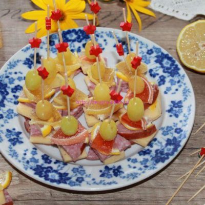 рецепт канапе
