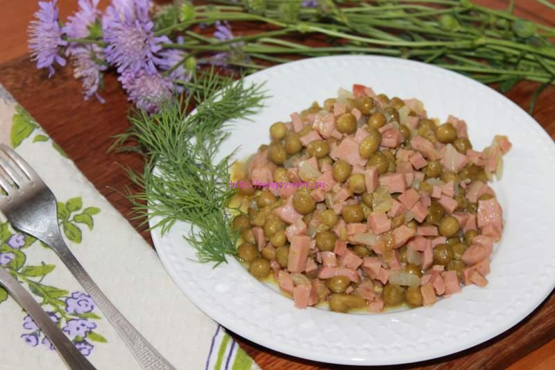 Жареный горошек