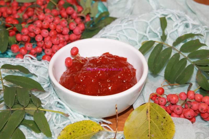 Желе из рябины