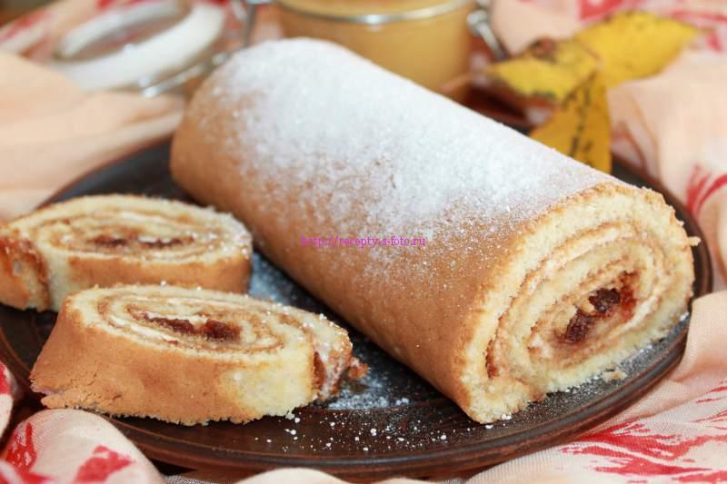 Медовый рулет