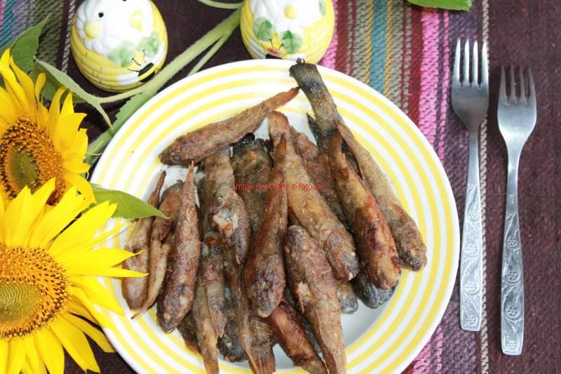 Жареные бычки