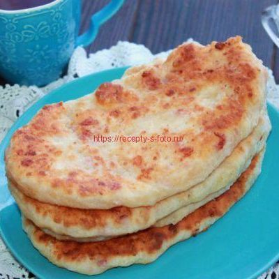 Лепешки с сыром