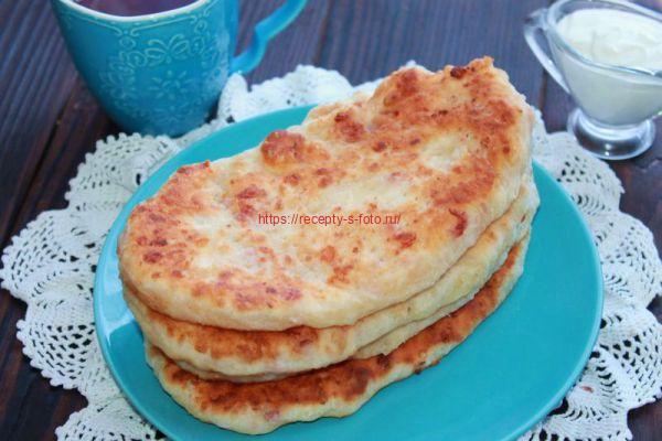 Лепешки с сыром