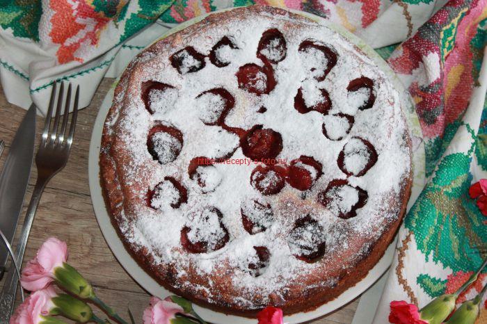 пирог с ягодами