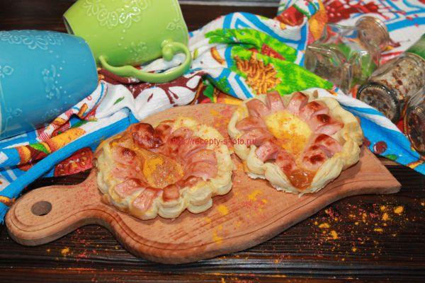 Завтрак с сосисками